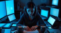 constant online mental exhaustion