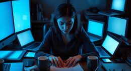 constant online mental exhaustion