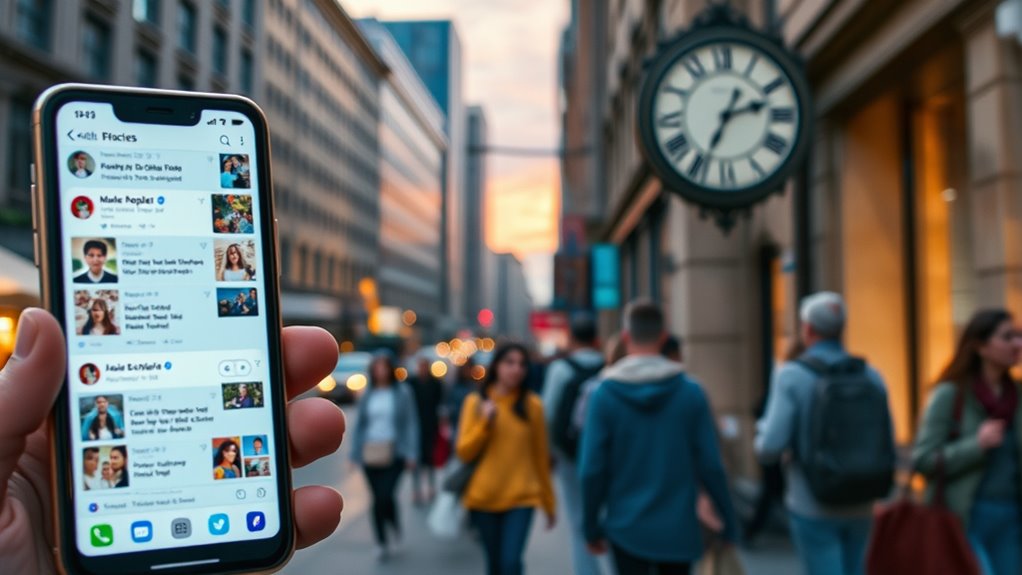 digital acceleration distorts time