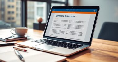 transparent sponsorship disclosure guidelines