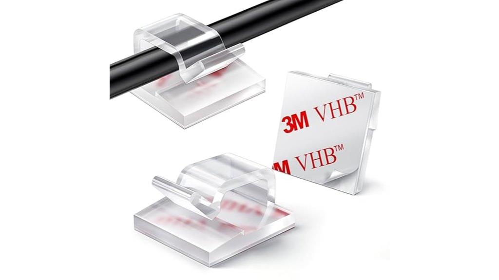 100 pack cable clips