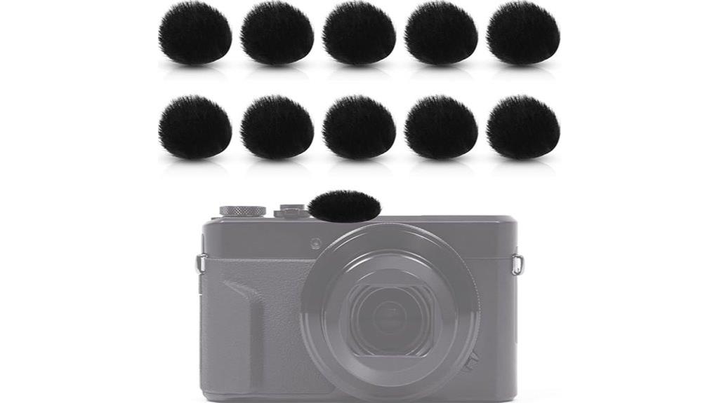 10 piece camera mic windscreen