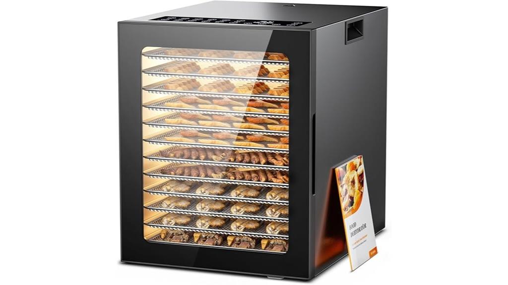 12 tray electric dehydrator
