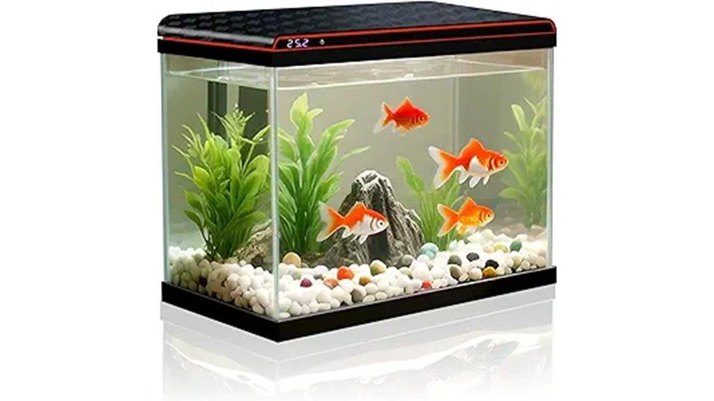 20 gallon self cleaning aquarium