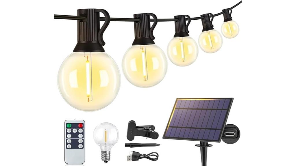 25 foot waterproof string lights