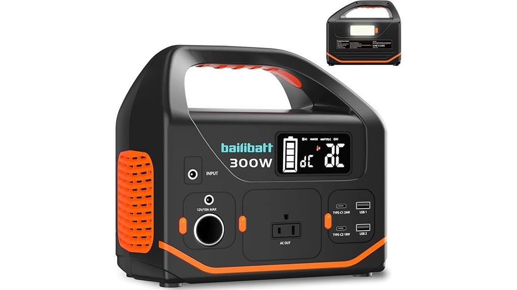 266wh lithium battery generator