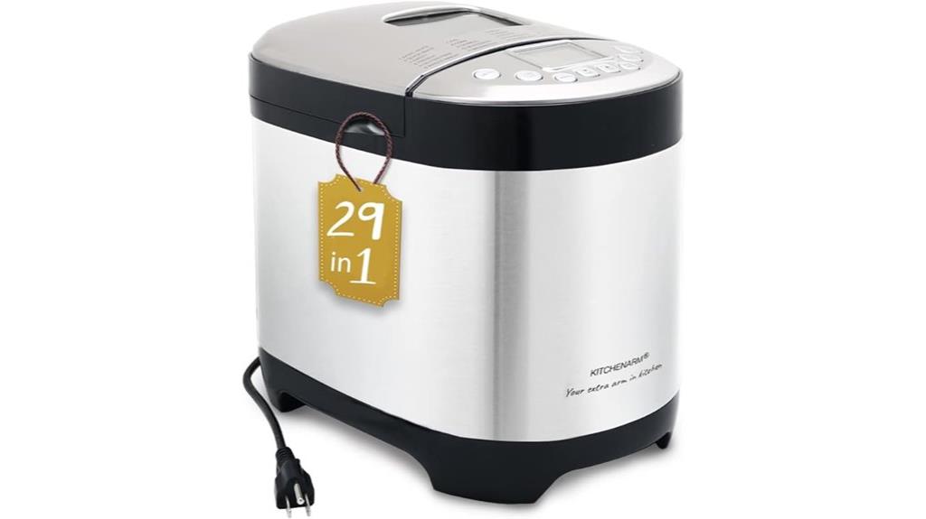29 in 1 gluten free bread machine