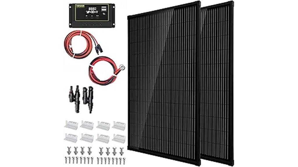 340w monocrystalline solar kit