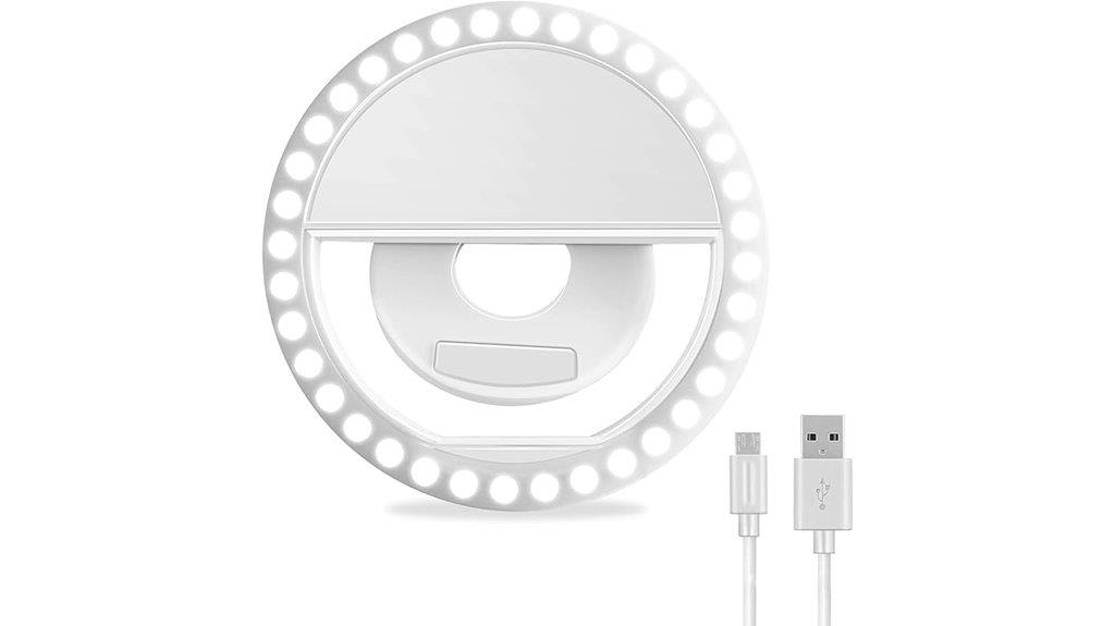 36 led smartphone ring light