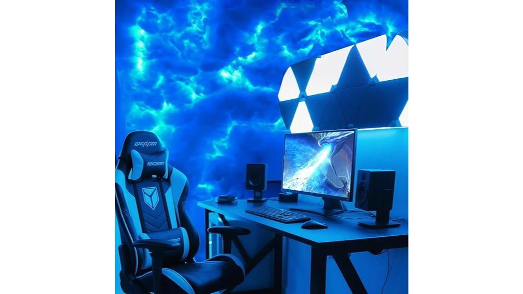 3d thundercloud led light