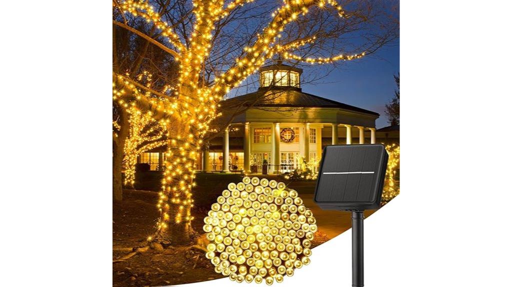 40 ft waterproof solar lights