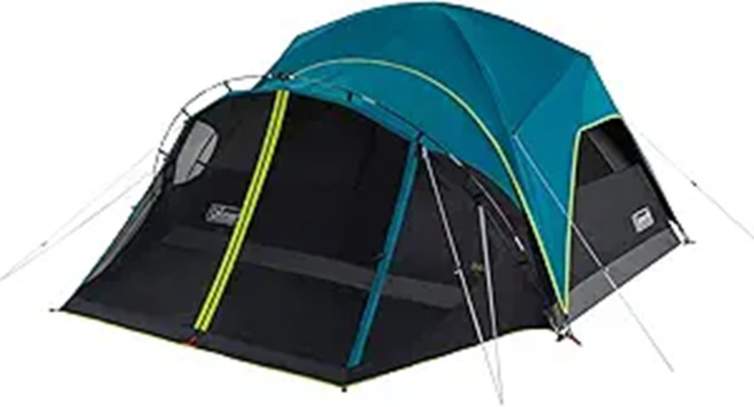 4 person dome camping tent