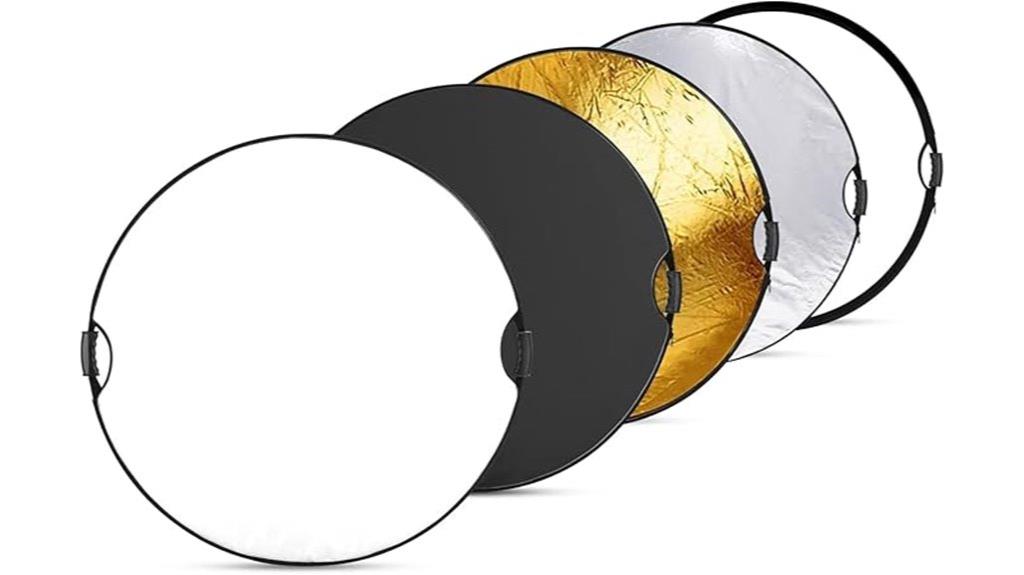 5 in 1 round photography reflector