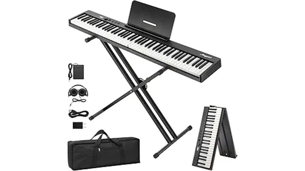 88 key portable piano