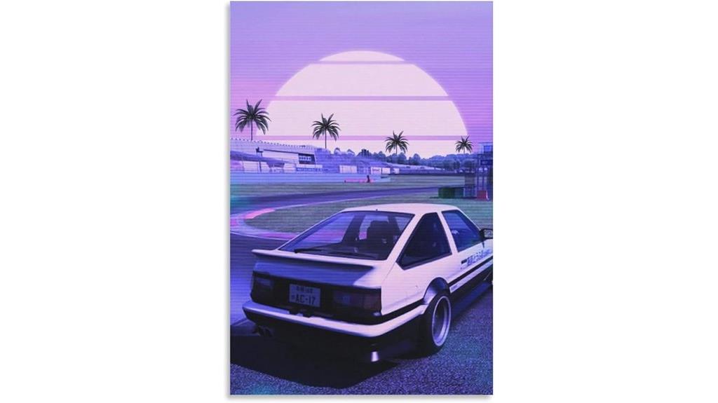 90s ae86 jdm wall art