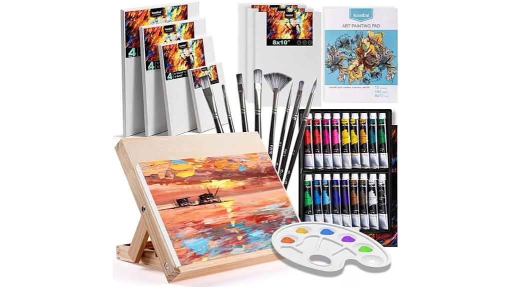 acrylic art supplies kit