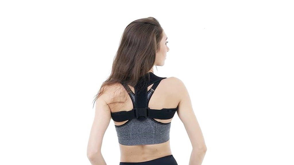 adjustable back posture support