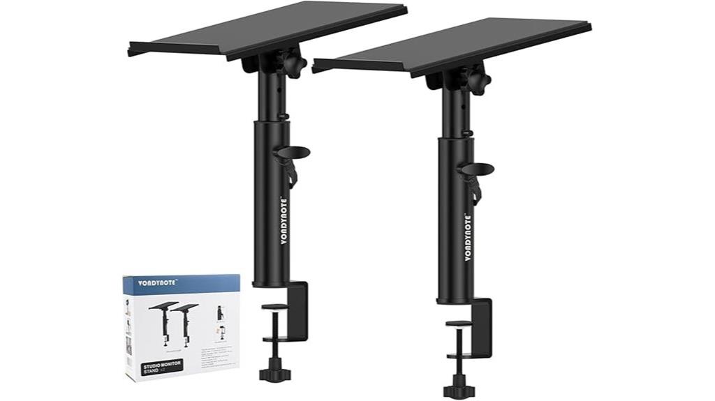 adjustable clamp studio stands