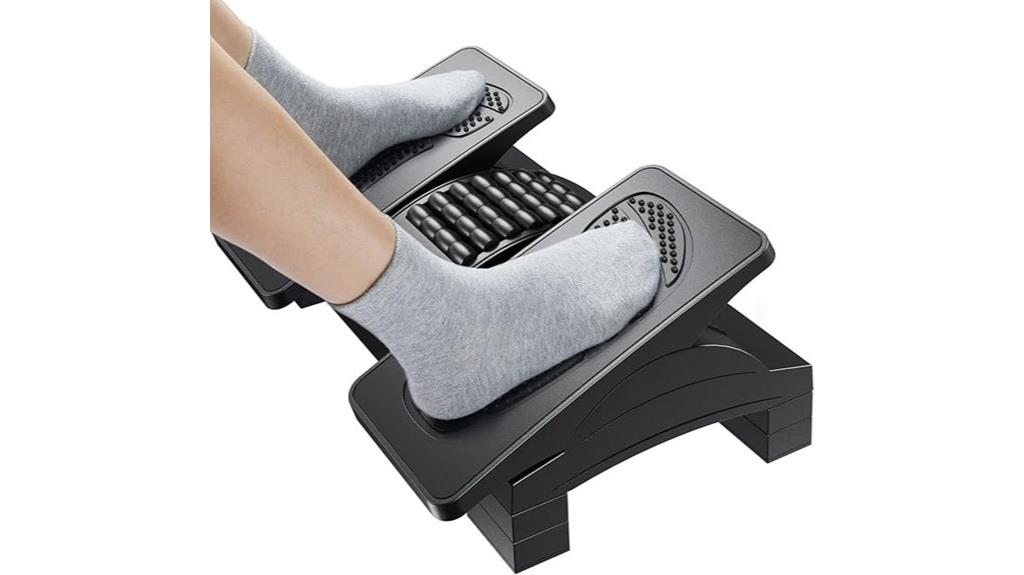 adjustable ergonomic footrest