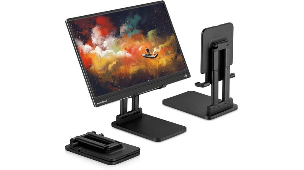 adjustable foldable tablet stand