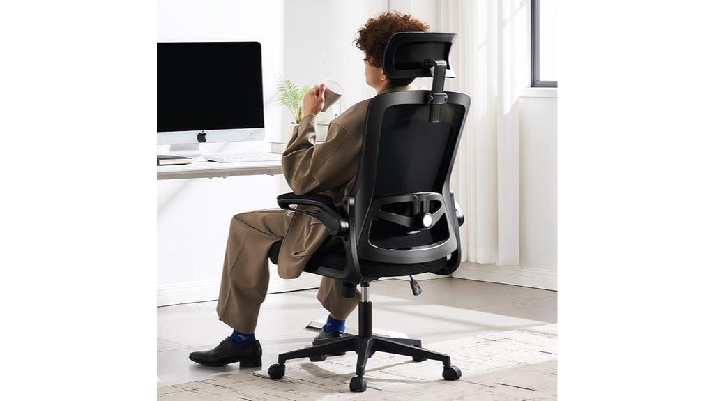 adjustable lumbar breathable mesh