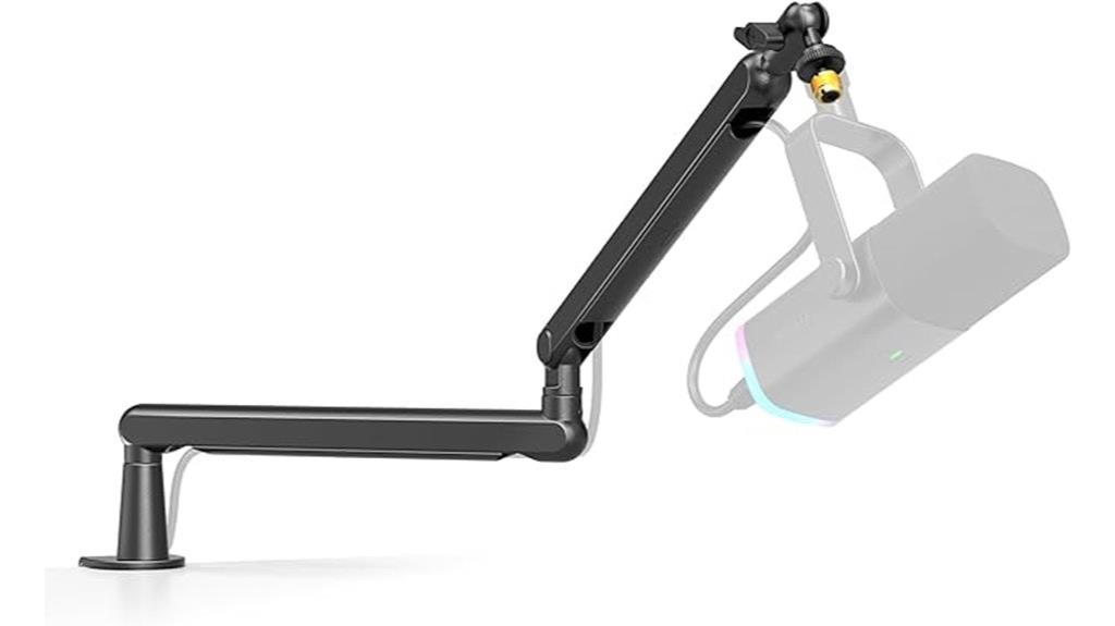 adjustable microphone boom arm