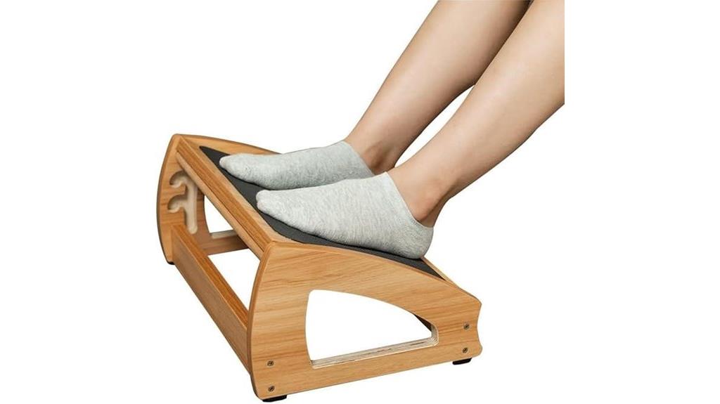 adjustable non slip footrest