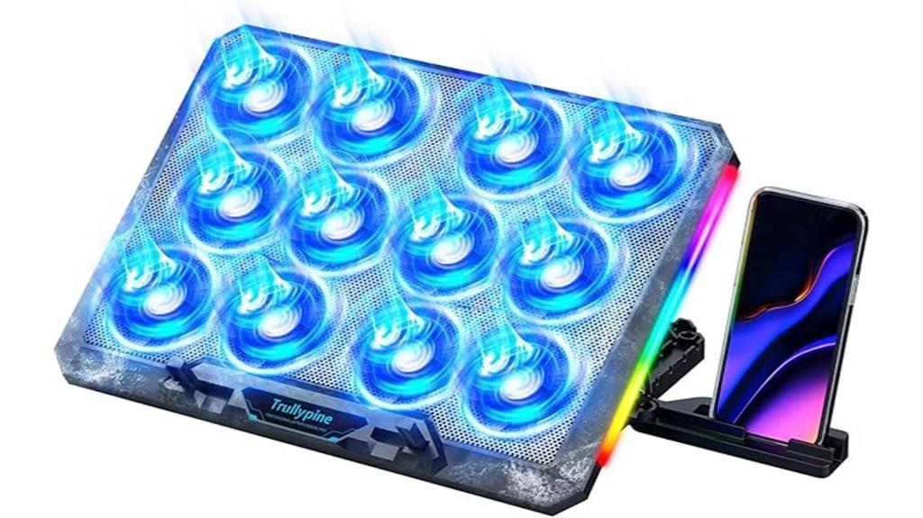 adjustable portable laptop cooler