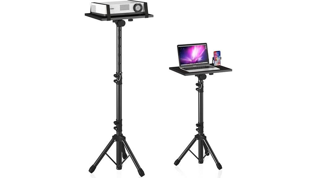 adjustable projector tripod stand