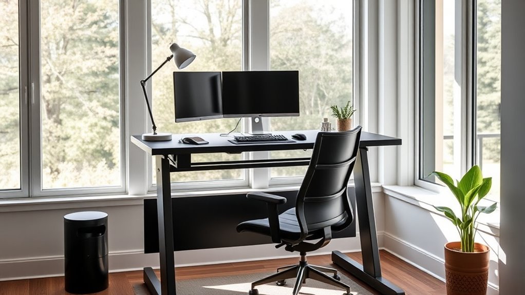 adjustable stable spacious ergonomic