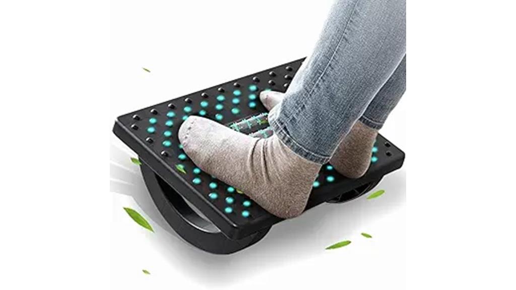 adjustable under desk foot rest
