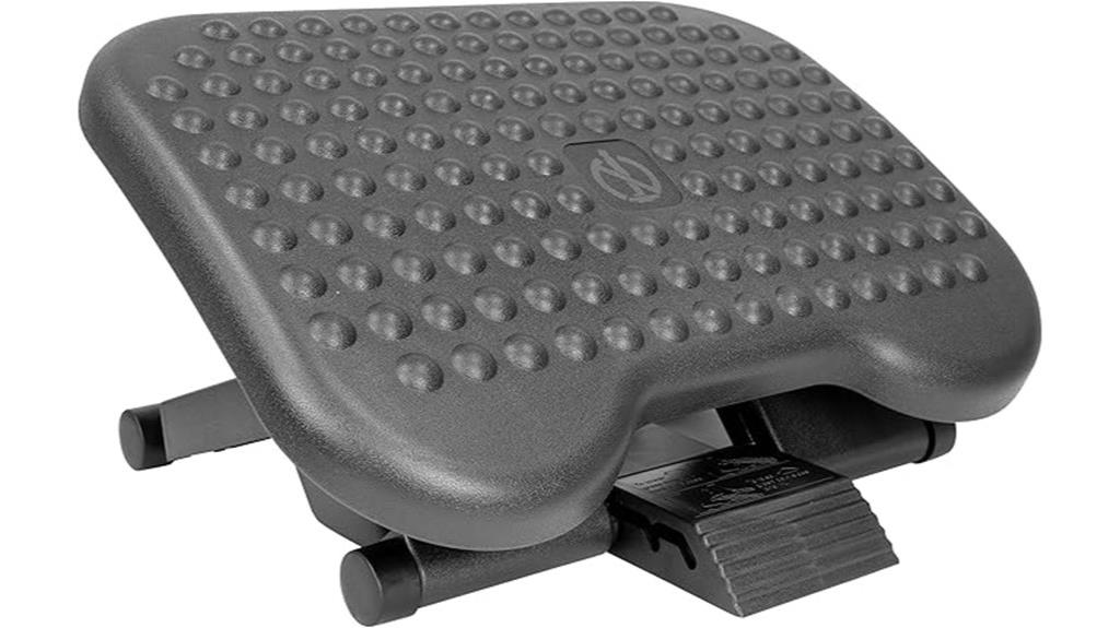 adjustable under desk footrest