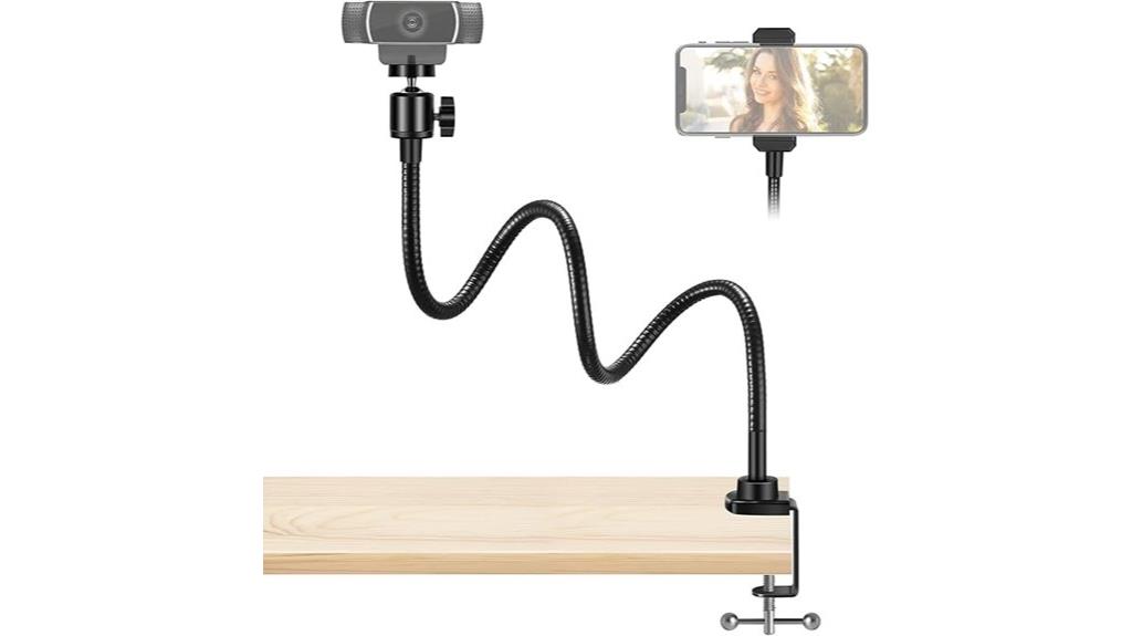 adjustable webcam phone mount