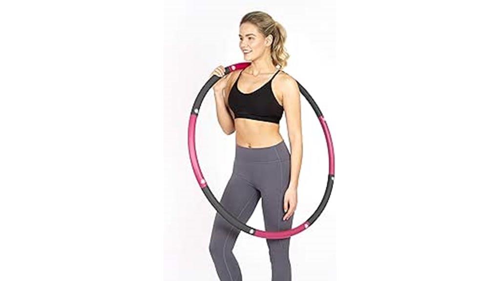 adult fitness hoop exercise