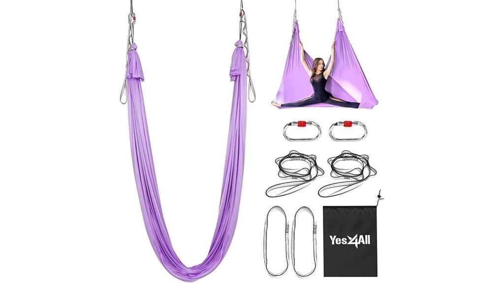 aerial yoga hammock length