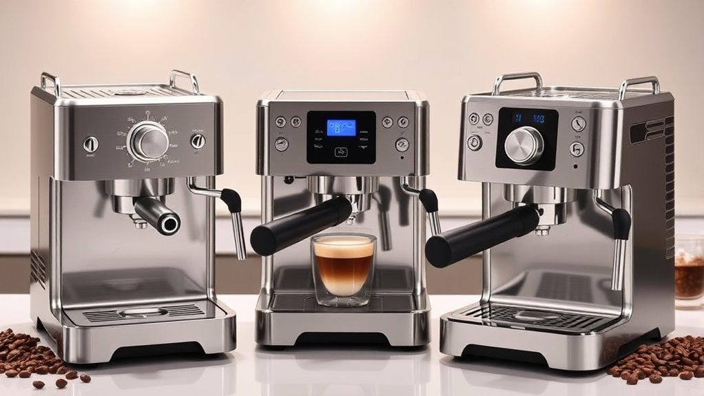 affordable espresso machine features