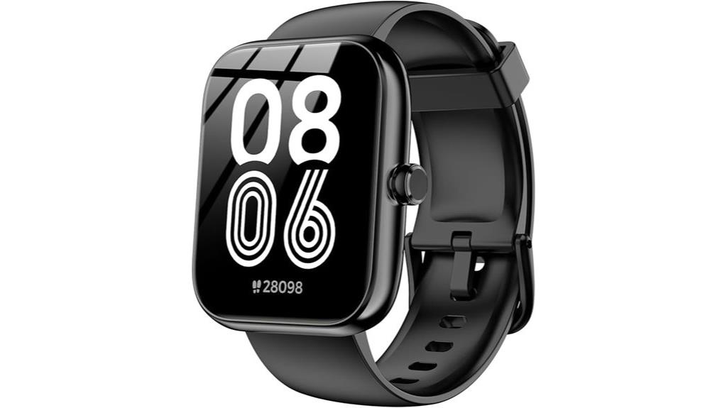 alexa enabled touchscreen fitness watch