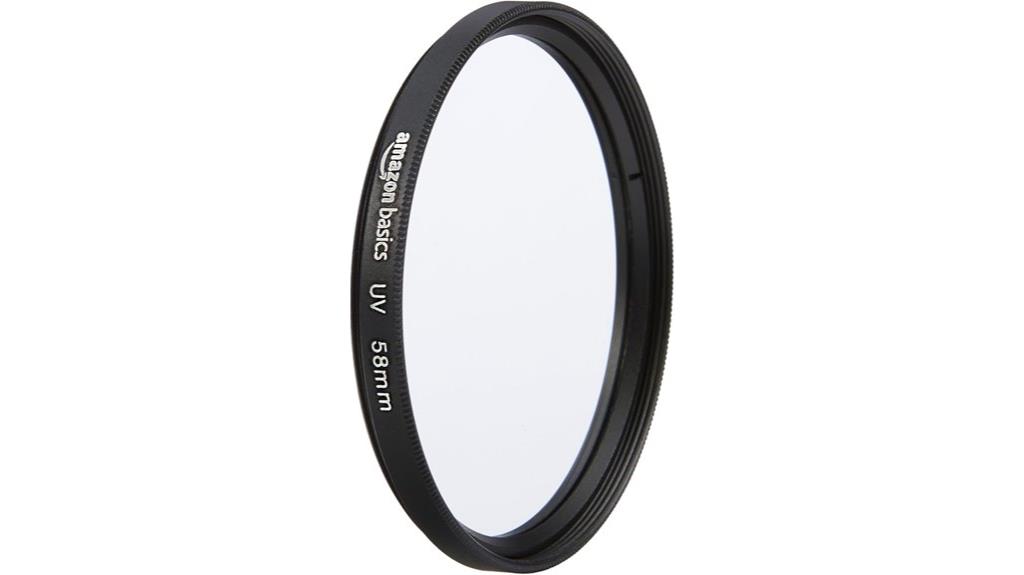 amazon basics 58mm uv filter