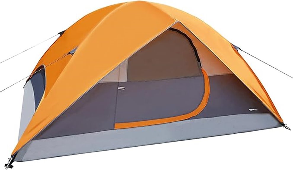 amazon camping tent specifications