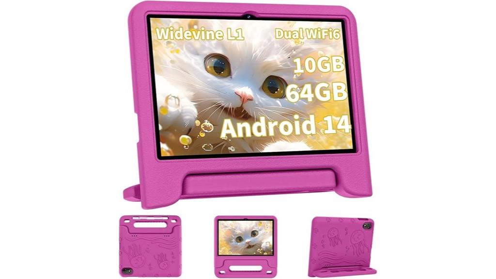 android 14 kids tablet