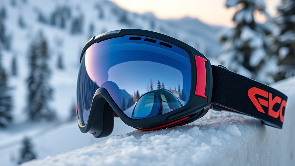 anti fog skiing goggles features