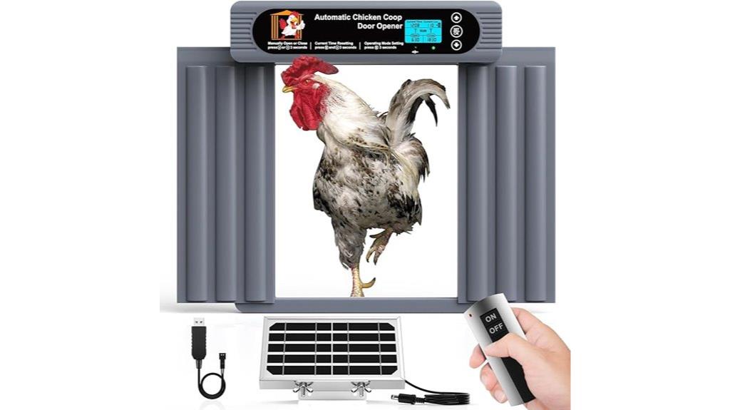 automatic coop door control