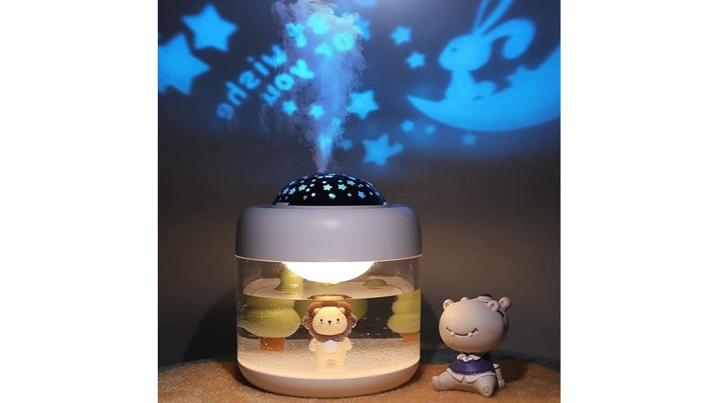 baby humidifier with lights