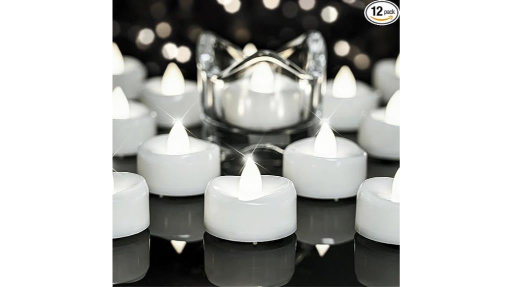 battery operated led tea lights