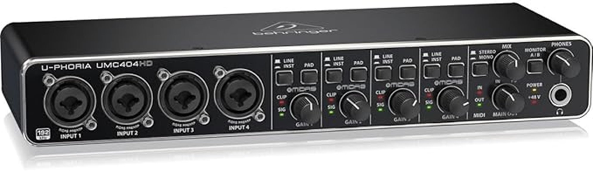 behringer umc404hd audio interface