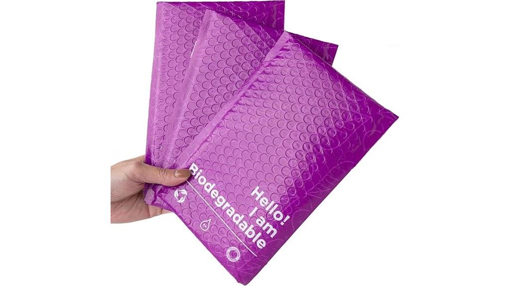 biodegradable bubble mailers pack