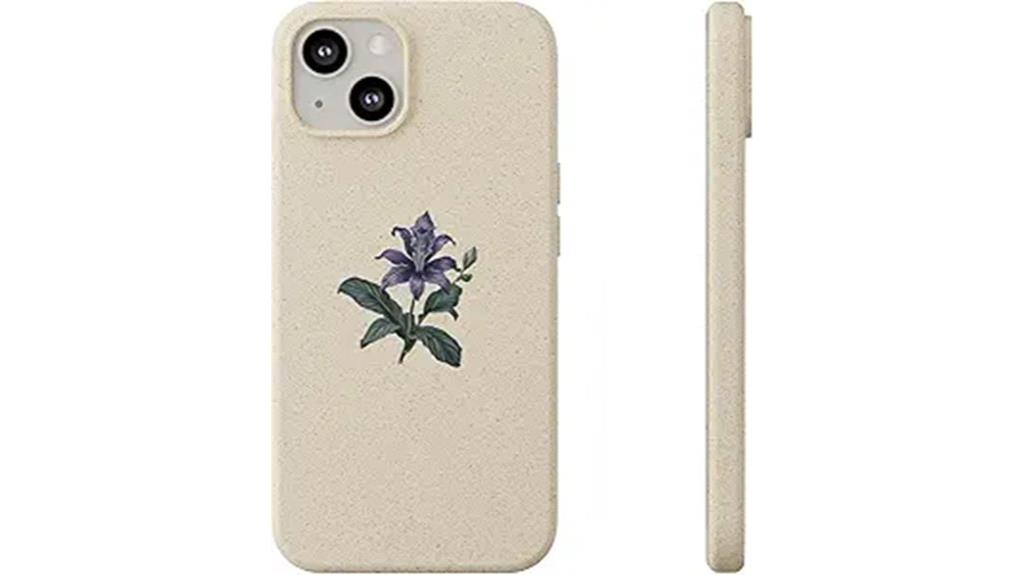 biodegradable floral phone cases