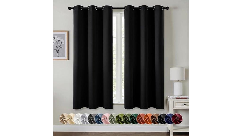 blackout bedroom living curtains