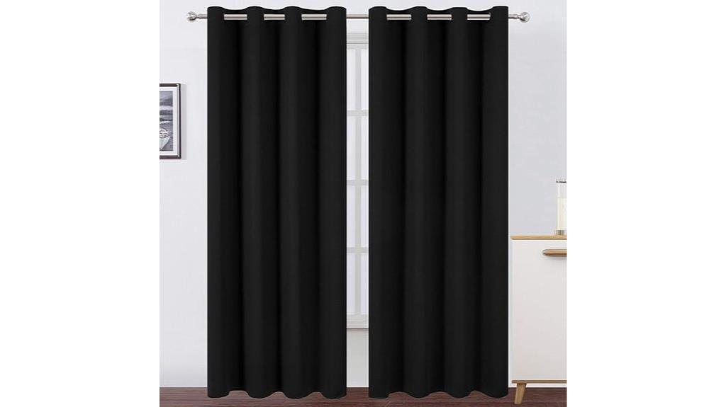 blackout curtain set