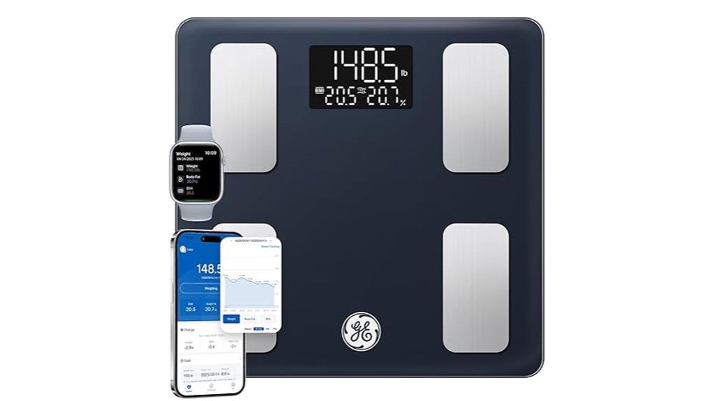bluetooth enabled digital weight scale